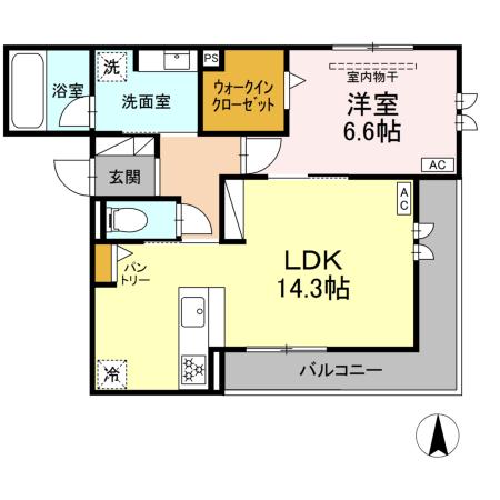 chugo Ciaoの間取り