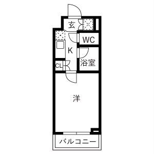 ルーブル小竹向原の間取り