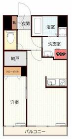 b’CASA KAWASAKIⅤの間取り