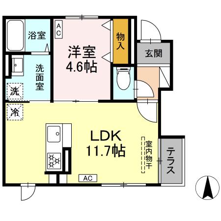 Chiseの間取り