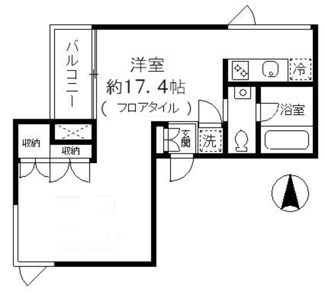 ルビア中野坂上の間取り