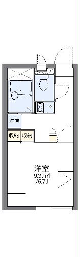 レオパレスAccessの間取り