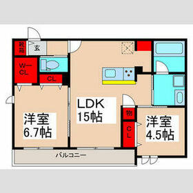 Ｖｉｌｌａ　　Ｆｏｒｅｓｔａの間取り