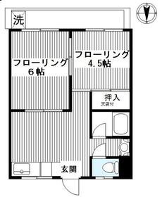 目黒第一マンションの間取り