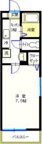 プランドール高円寺南の間取り