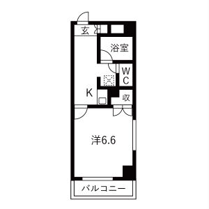 メゾンヤスフクの間取り