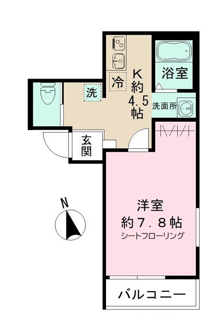 イル・ヴォーロの間取り