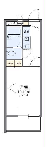 レオパレスパールアケノ第3の間取り