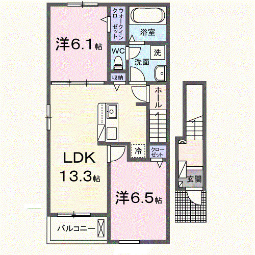 ノワールの間取り