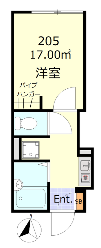 グランセ池上の間取り