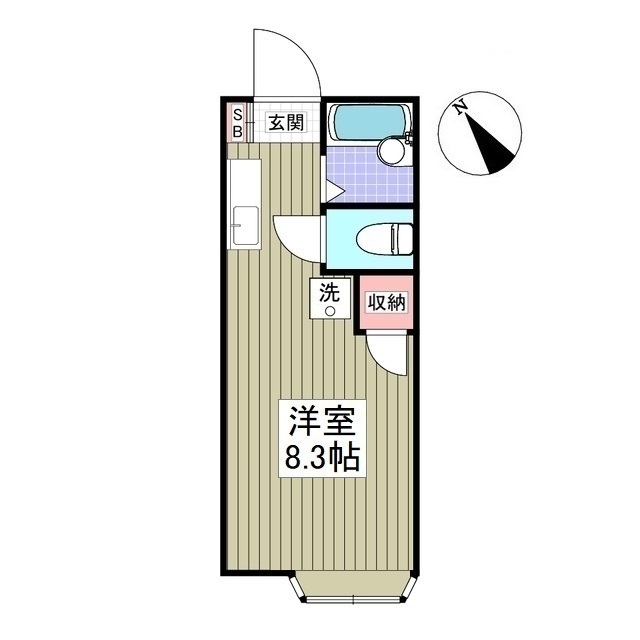 A・Iハイツの間取り