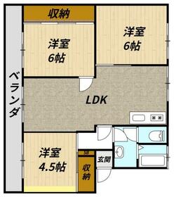 レインボータウン有秋台の間取り