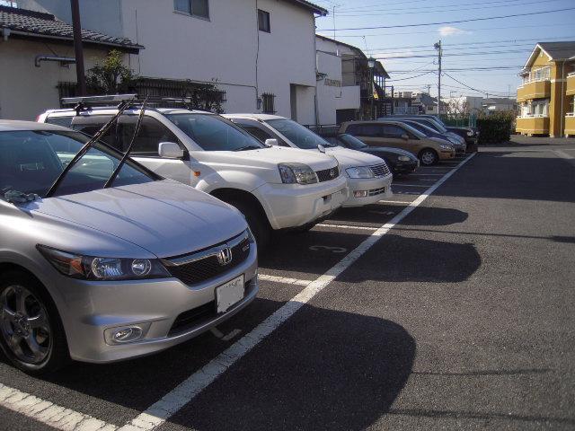 3/11 駐車場