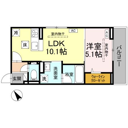 1/2 間取