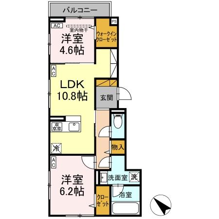 D-Lupinusの間取り