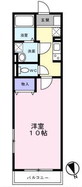 ステラ下北沢の間取り