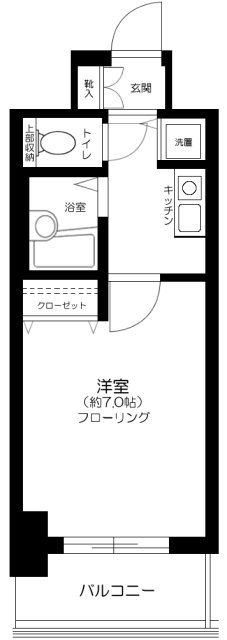 メインステージ茅場町の間取り