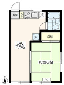 コーポミナミの間取り