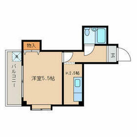 シェモア代々木の間取り