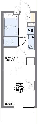 レオパレスヴィハール南六郷の間取り