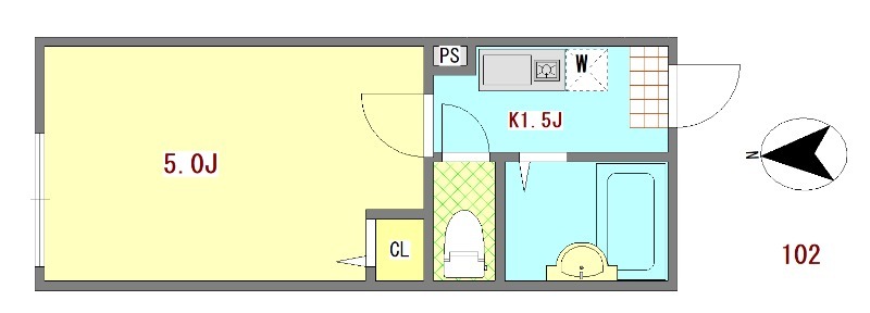 ノーザンロード西新井の間取り