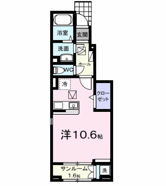トゥルーバスティアンの間取り