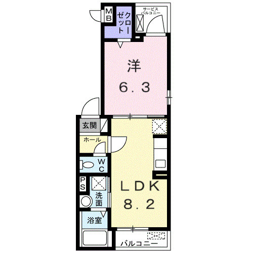 フィガロの間取り