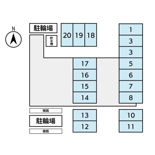 4/5 駐車場
