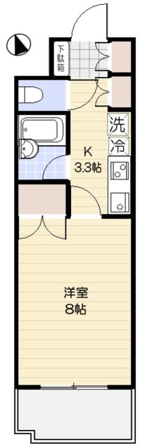 PLATZ中井の間取り