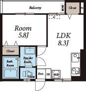 エーデルハイツの間取り