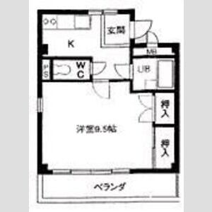 シティーハイツ尾関の間取り