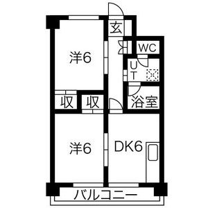 レジデンスRSの間取り
