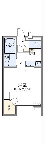 レオパレスK&Mサンロードの間取り