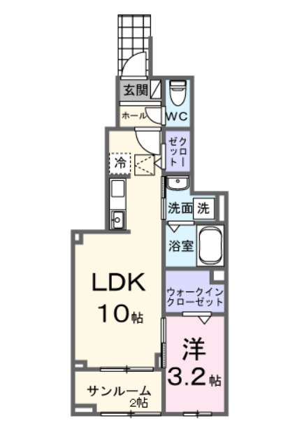 ネオ　デフィの間取り