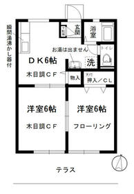 アイランドハイツA棟の間取り