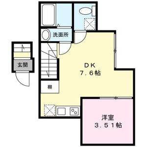 カレッタ習志野の間取り
