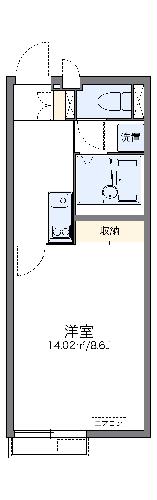 レオネクストLANの間取り