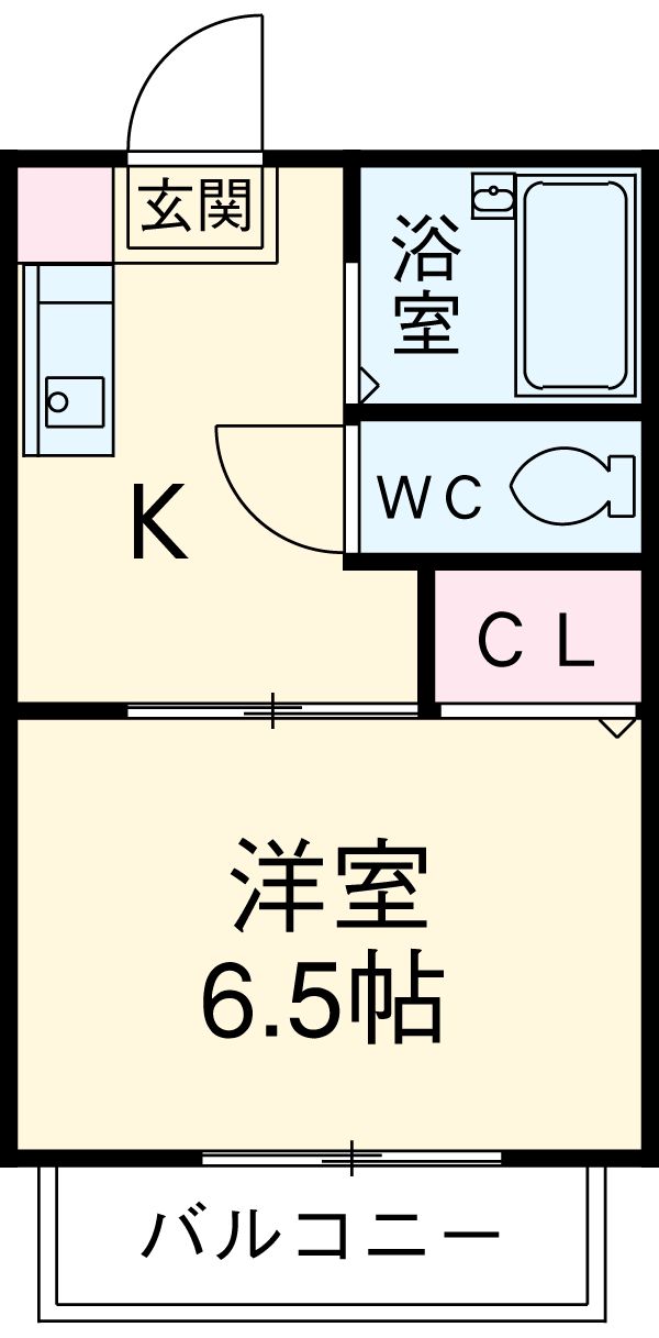 ロジュマン湘南の間取り