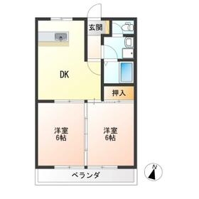 プラチナパレス宇都宮の間取り