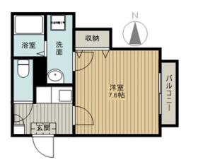 クレフラスト浅田町の間取り