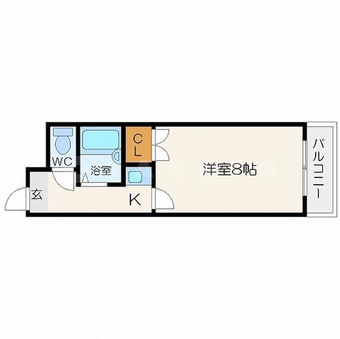 ララシーヌデュパンの間取り