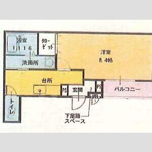 フジパレス吹田寿町Ⅰ番館の間取り