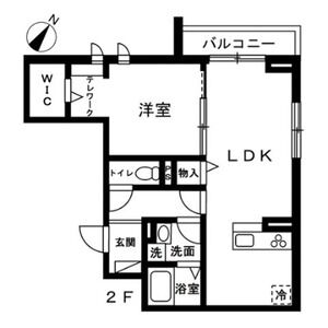 (仮)蕨市錦町4丁目 新築賃貸住宅 北棟の間取り