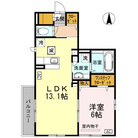 ハーモニーブランツの間取り