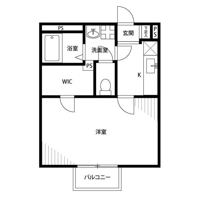 アムール　サニーハイツの間取り