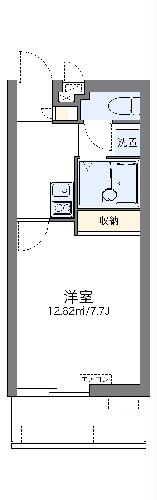 レオパレスちゅらの間取り