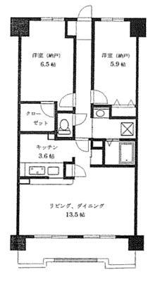 カルム-ドゥ町田の間取り