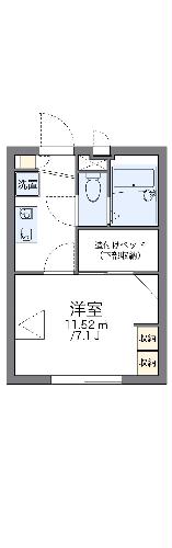 レオパレスtt141の間取り