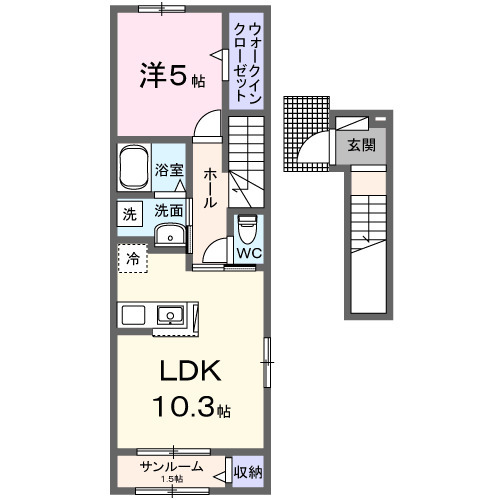 プラシードの間取り
