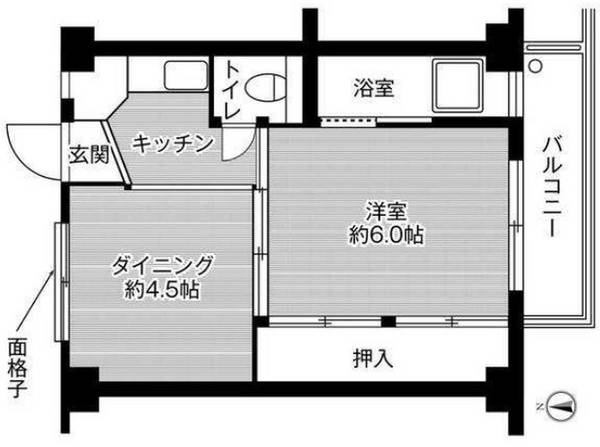 ビレッジハウス久保3号棟の間取り